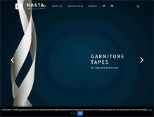 Tablet Screenshot of nastasrl.com